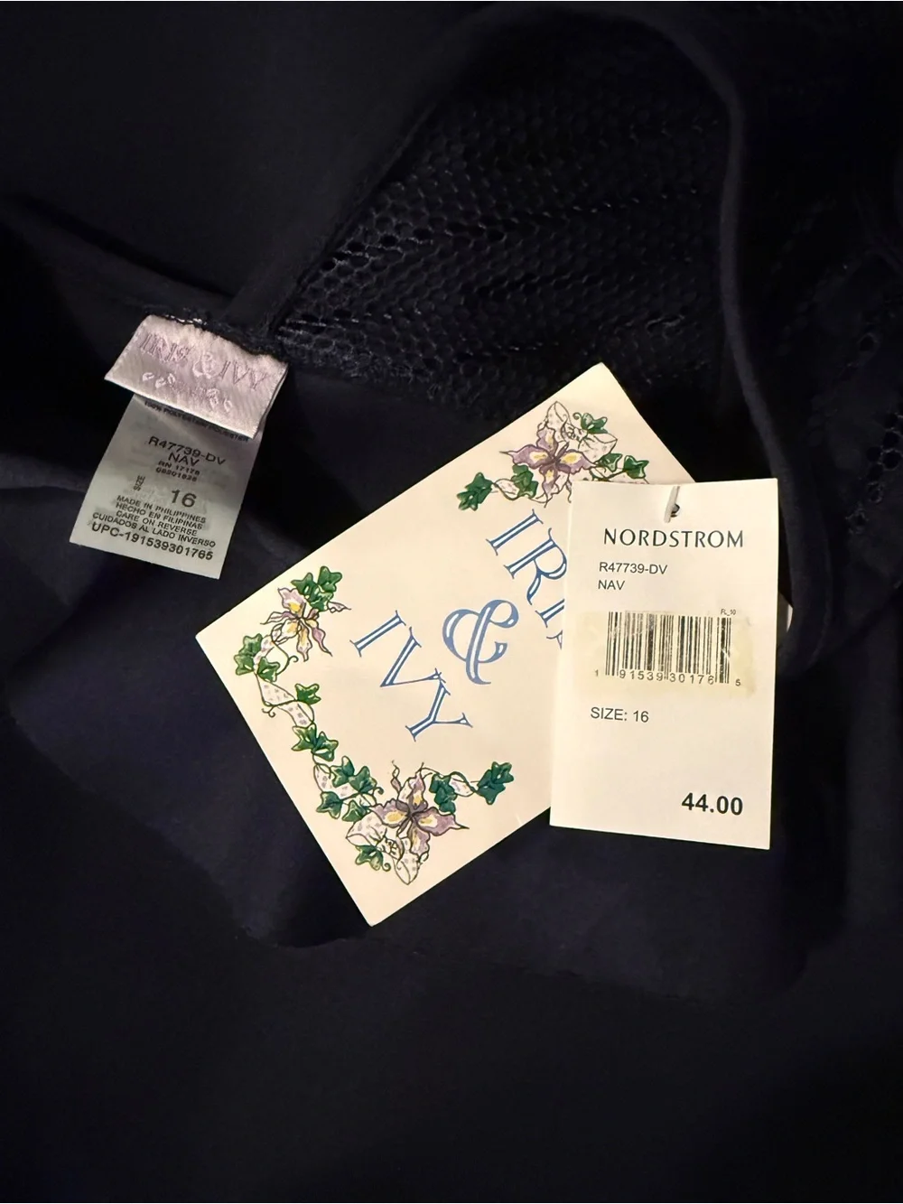 iris & ivy elegant navy